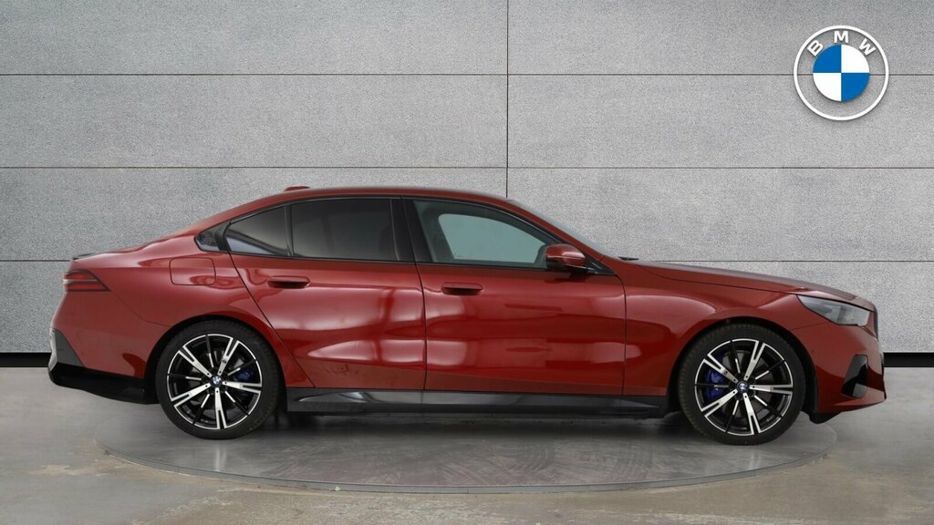 BMW i5 I5 Edrive40 M Sport Pro Saloon Red #3