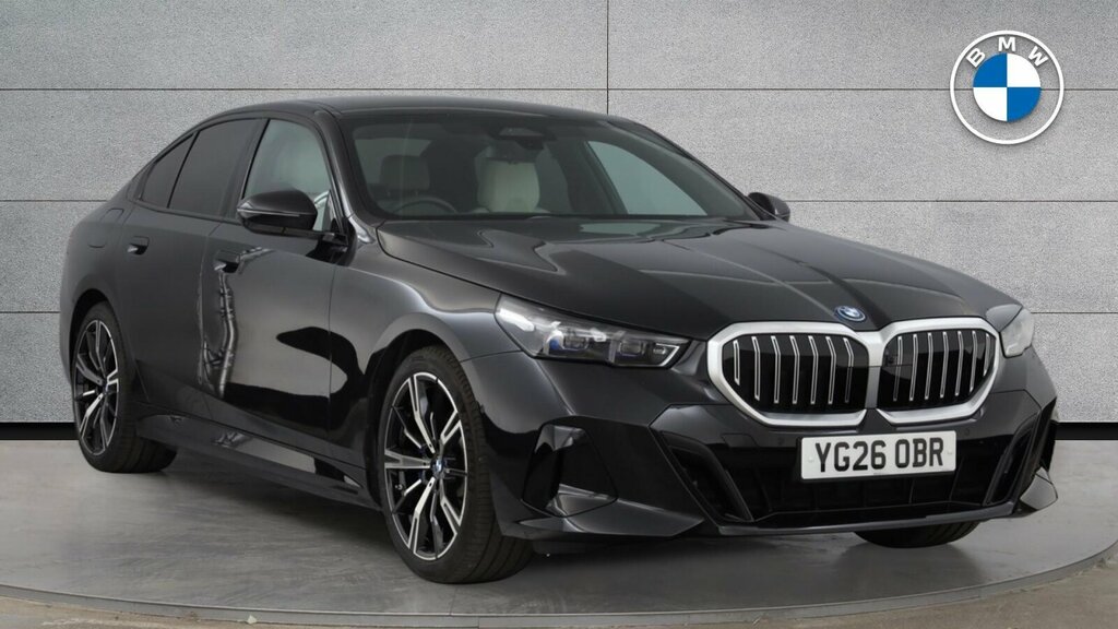 BMW 5 Series 530E M Sport Saloon Black