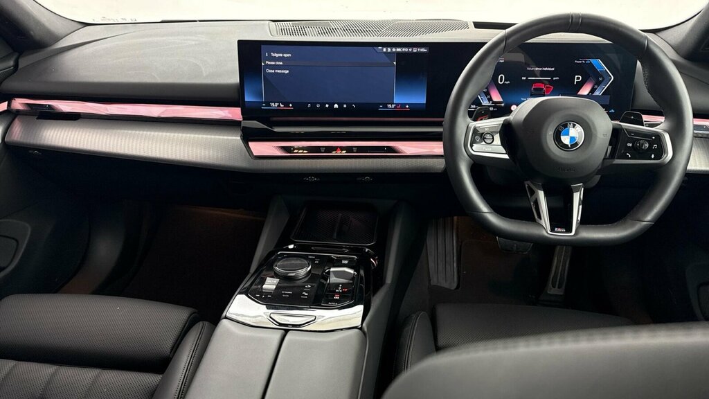 BMW 5 Series 520I M Sport Saloon Grey #4