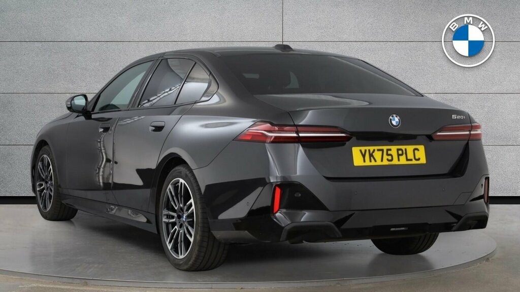 BMW 5 Series 520I M Sport Saloon Grey #2
