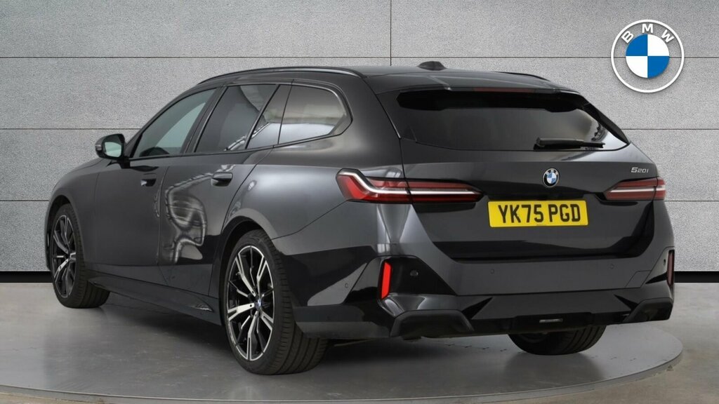 BMW 5 Series 520I M Sport Touring Grey #2