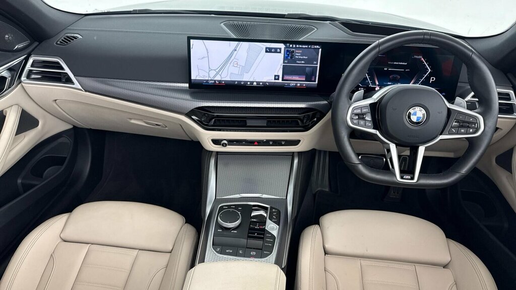 BMW 4 Series 420I M Sport Convertible Black #4