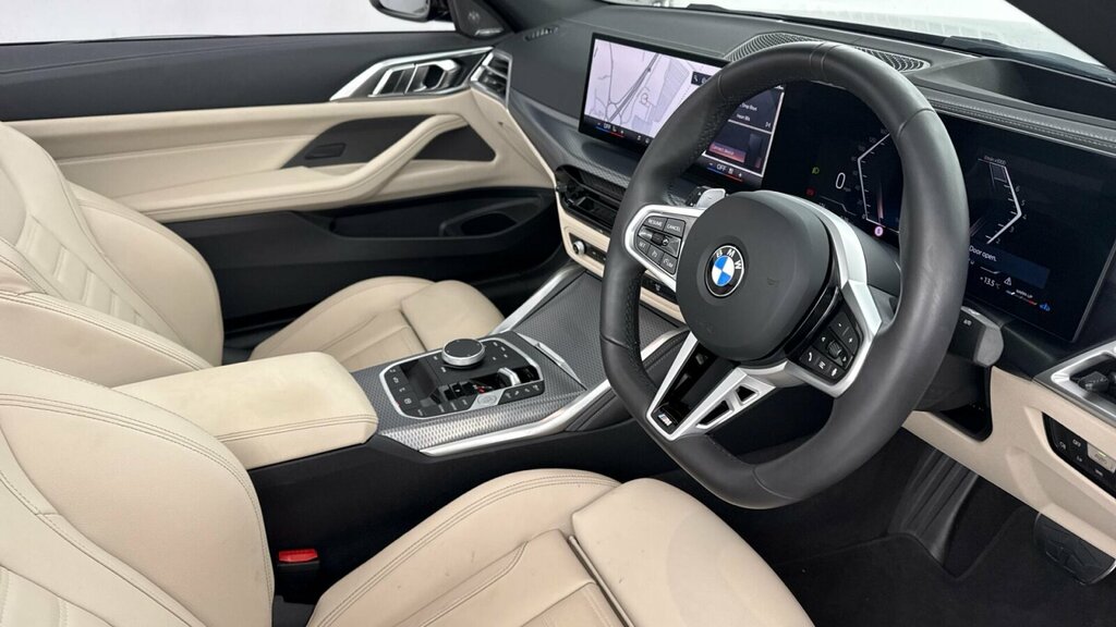 BMW 4 Series 420I M Sport Convertible Black #6