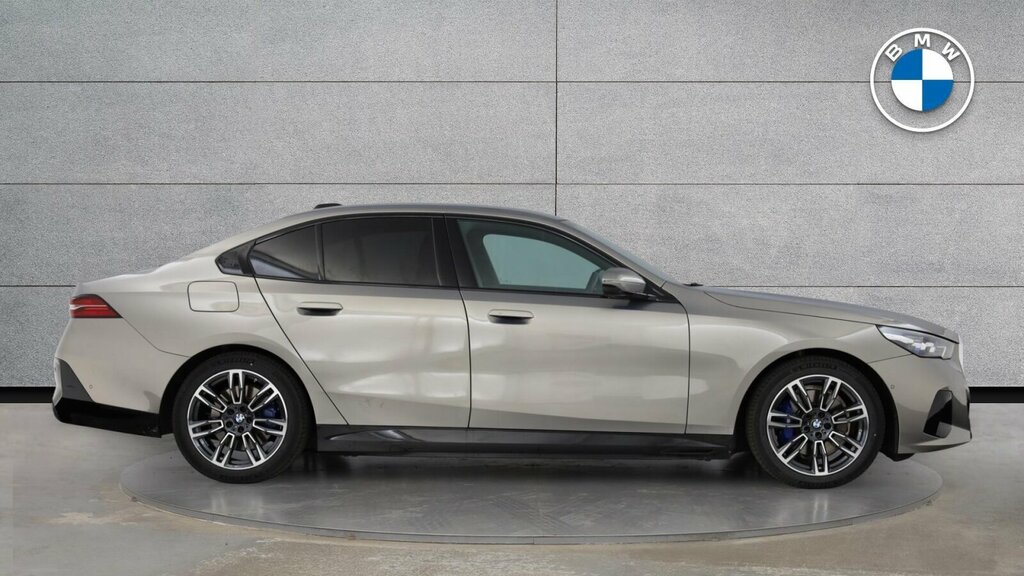 BMW 5 Series 530E M Sport Saloon Grey #3