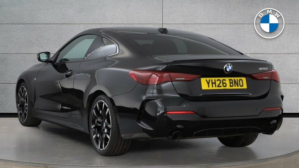 BMW 4 Series Gran Coupe 420I M Sport Coupe Black #2