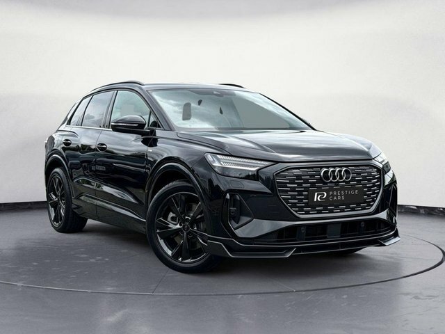 Audi Q4 E Tron S Line Suv Black