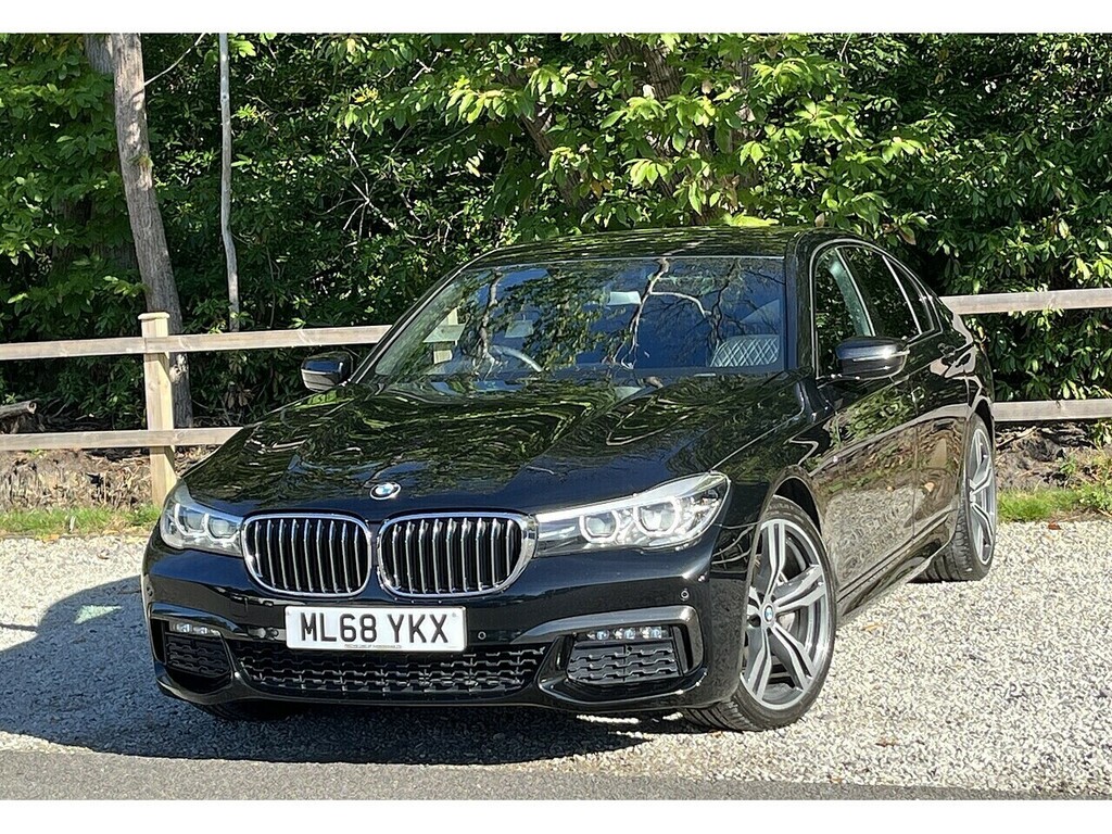 BMW 7 Series 730Ld M Sport Black #7