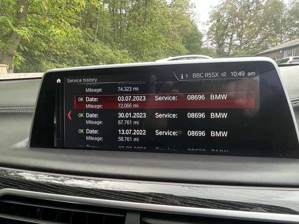 BMW 7 Series 730Ld M Sport Black #23