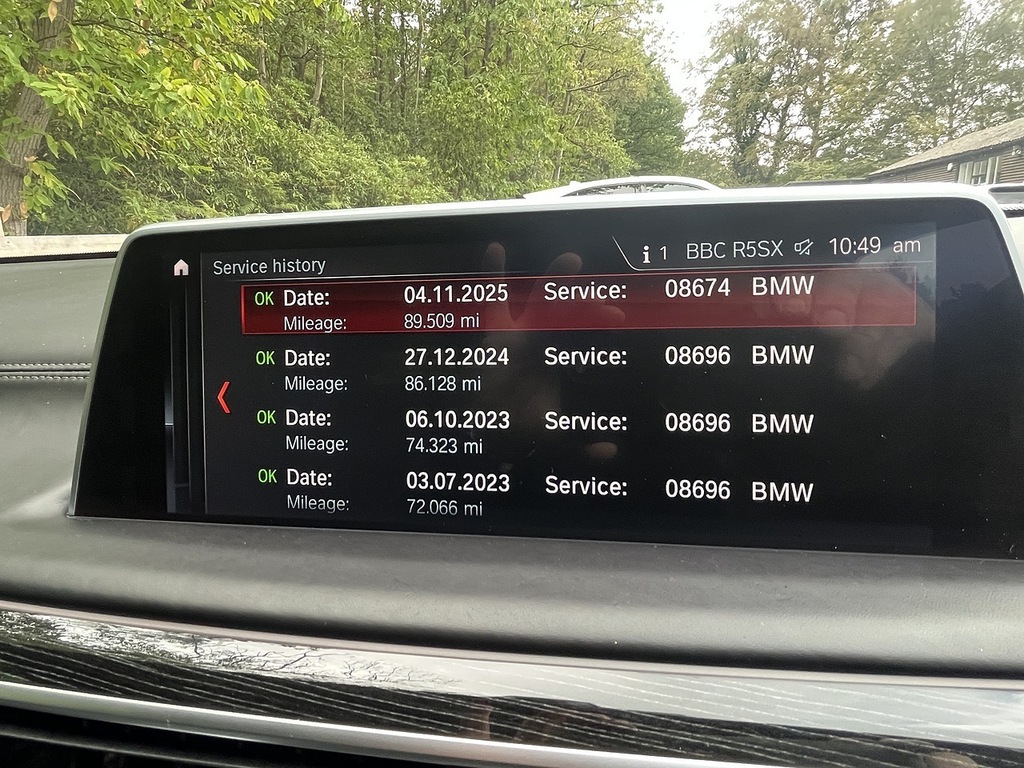 BMW 7 Series 730Ld M Sport Black #24