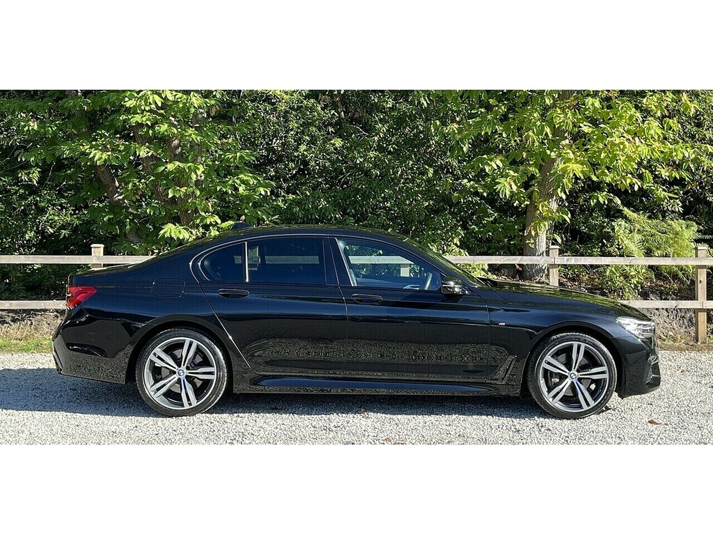 BMW 7 Series 730D M Sport Blue #3