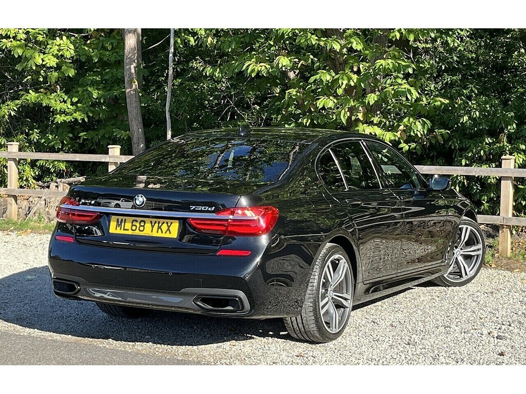 BMW 7 Series 730D M Sport Blue #4