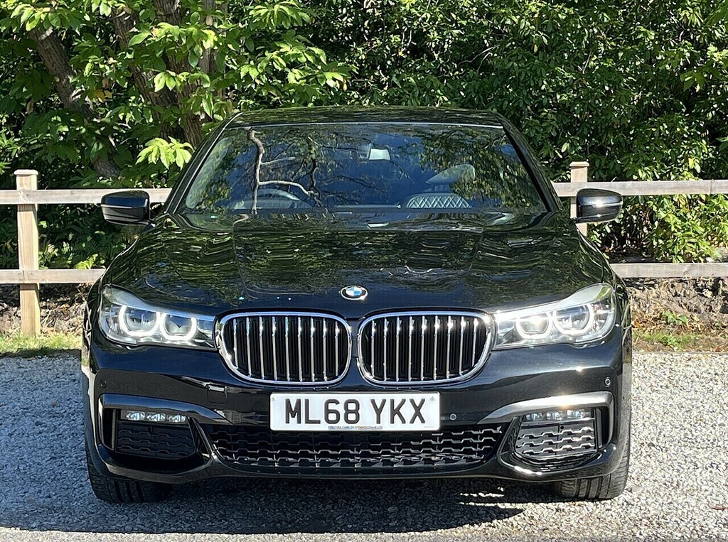 BMW 7 Series 730Ld M Sport Black #8