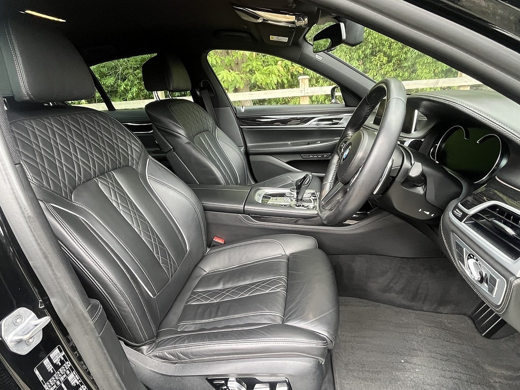 BMW 7 Series 730Ld M Sport Black #14