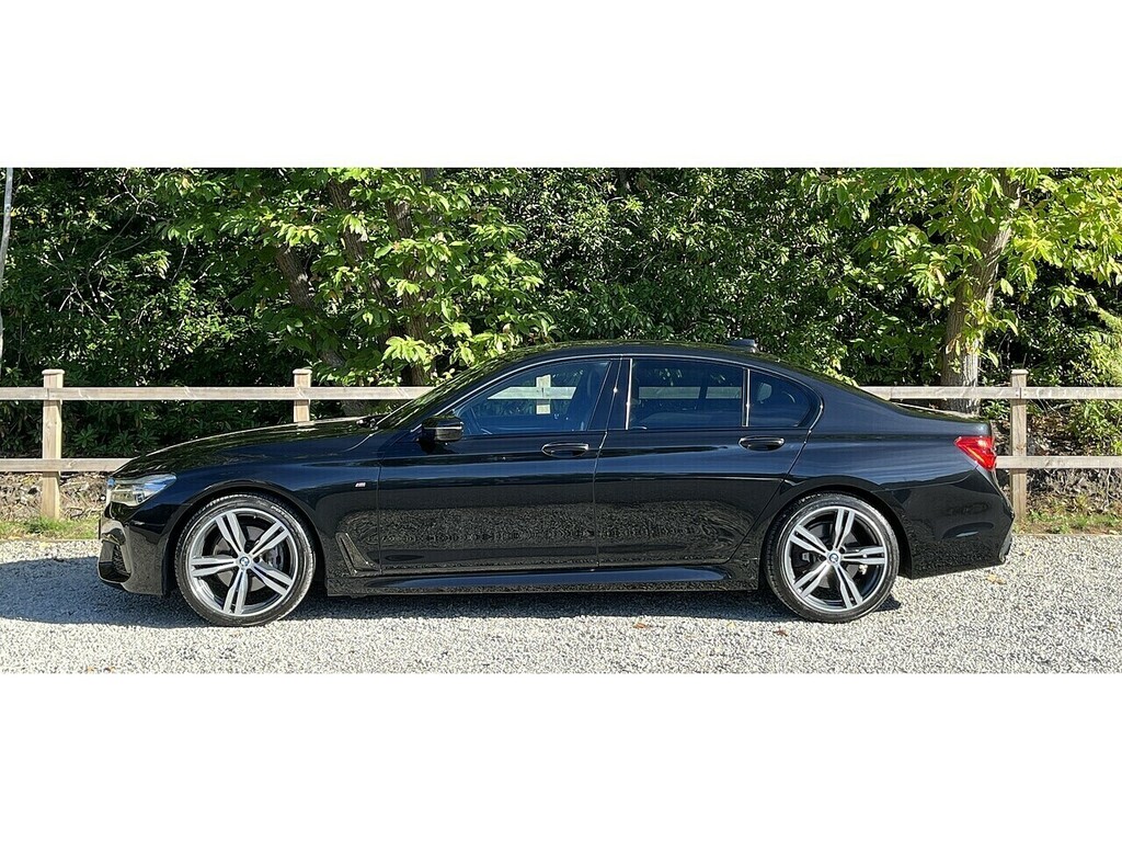 BMW 7 Series 730D M Sport Blue #6