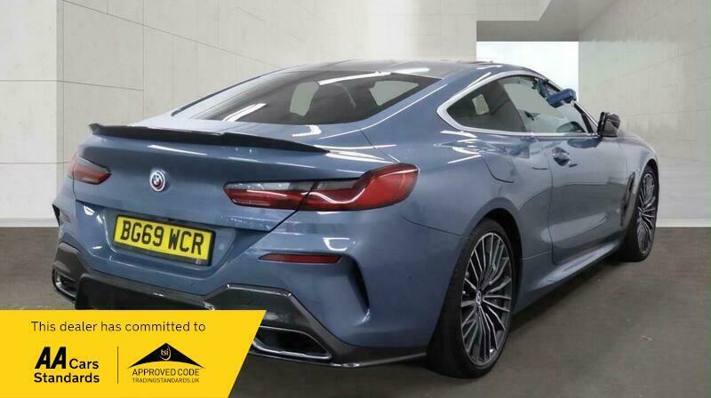 BMW 8 Series 3.0 840D Steptronic Xdrive Euro 6 Ss Blue #6