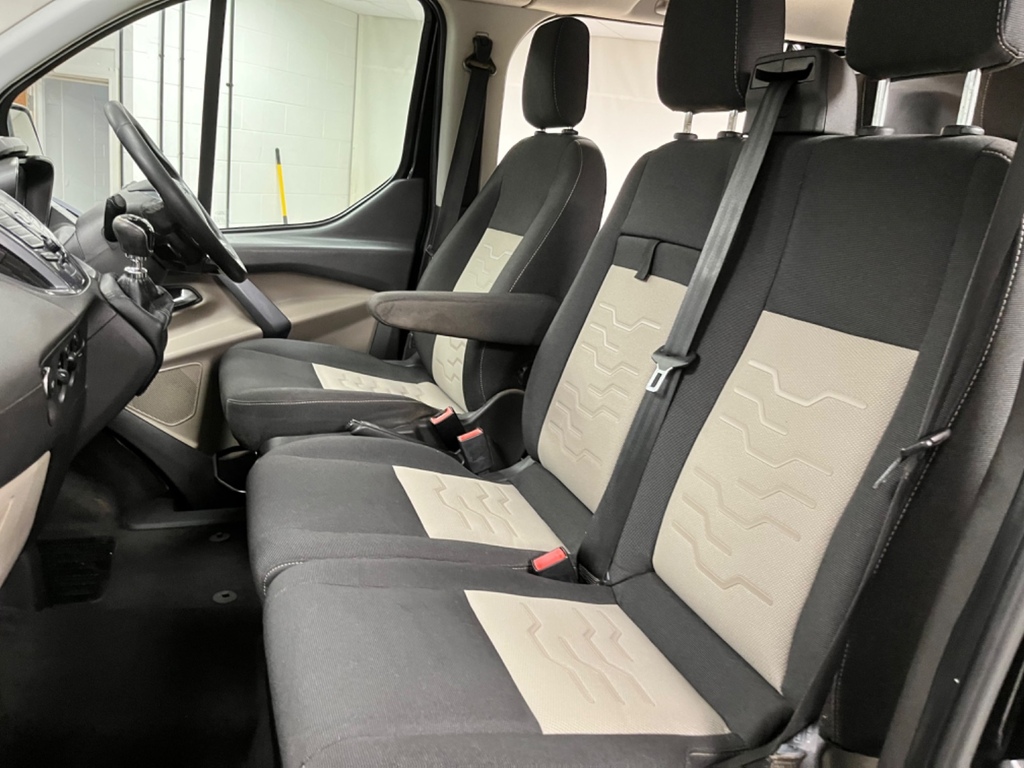 Ford Transit Custom 2.2 Tdci 125Ps Low Roof Dcab Limited Van -No Vat Black #6