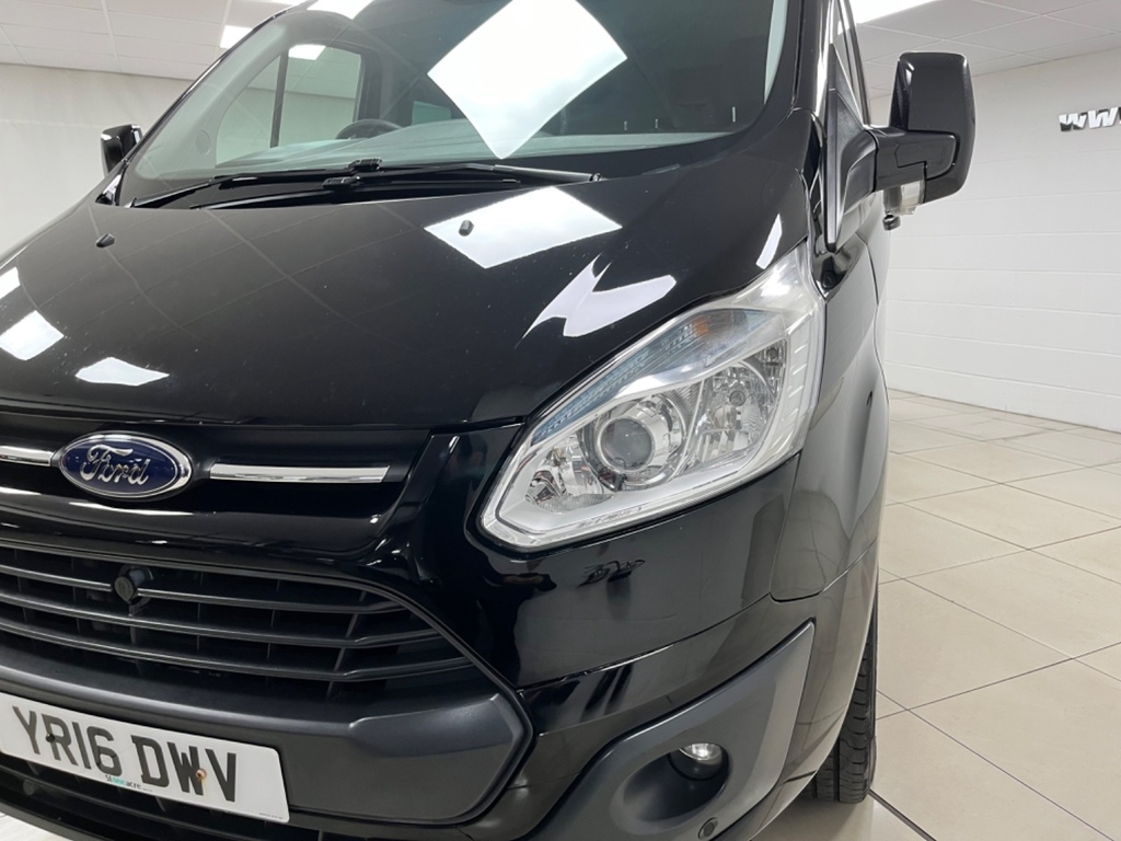 Ford Transit Custom 2.2 350 125 Bhp Single Cab Tipper, Euro 6 Euro 6 White #13