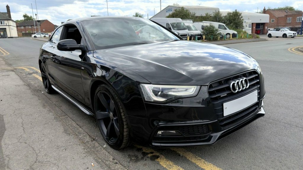 Audi A5 2L Black Edition Black #4