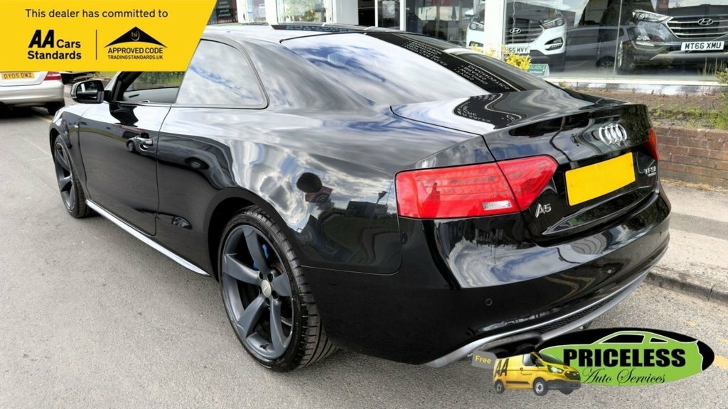 Audi A5 2L Black Edition Black #5