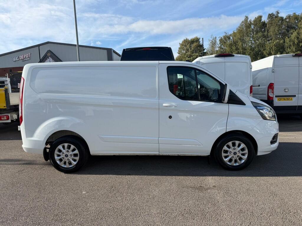 Ford Transit Custom Panel Van 2.0 300 Ecoblue Limited L1 H1 Euro 6 S White #4