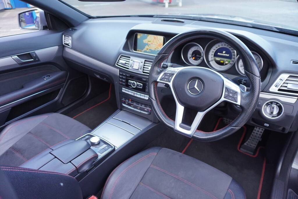 Mercedes-Benz E Class 2.0 E200 Amg Line Cabriolet G-tronic Euro 6 Ss Silver #3