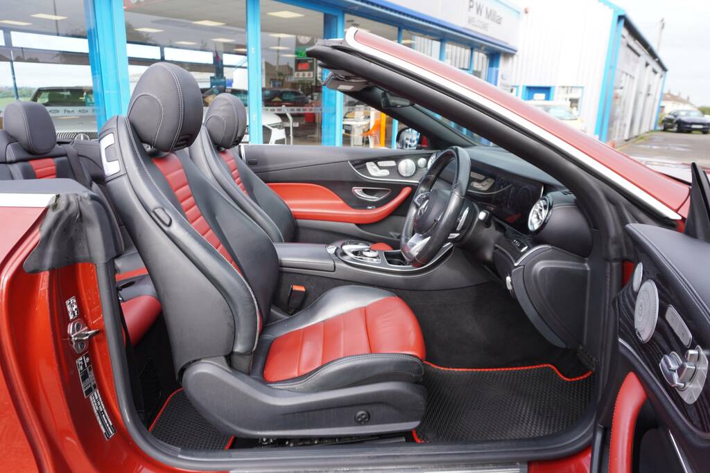 Mercedes-Benz E Class 3.0 E350d V6 Amg Line Premium Plus Cabriolet G-t Red #4
