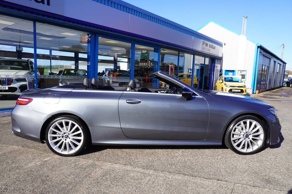 Mercedes-Benz E Class 2.0 E220d Amg Line Cabriolet G-tronic Euro 6 Ss Grey