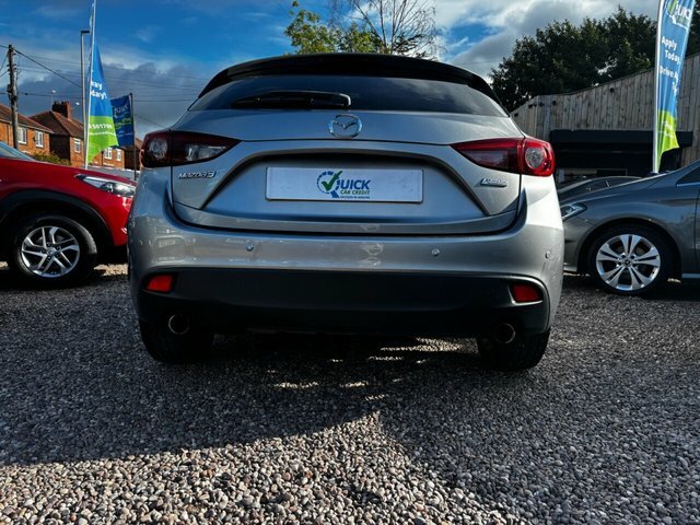 Mazda 3 2.2 Skyactiv-d Sport Nav Hatchback Manu Silver #3