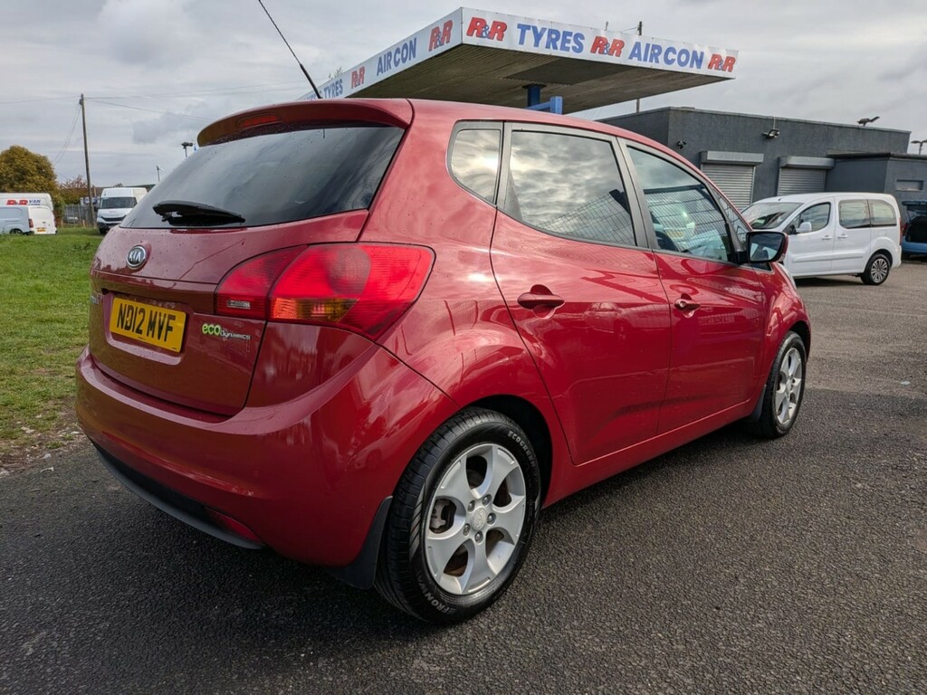 Kia Venga Mpv 1.6 Crdi Ecodynamics 3 2012 Red #4