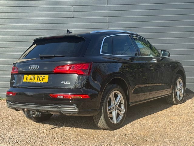 Audi Q5 2019 2.0 Tdi 40 S Line Suv Black #5