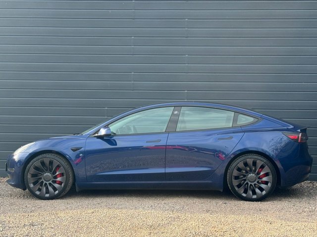 Tesla Model 3 2022 Dual Motor Performance Saloon MC22CMO Blue #6