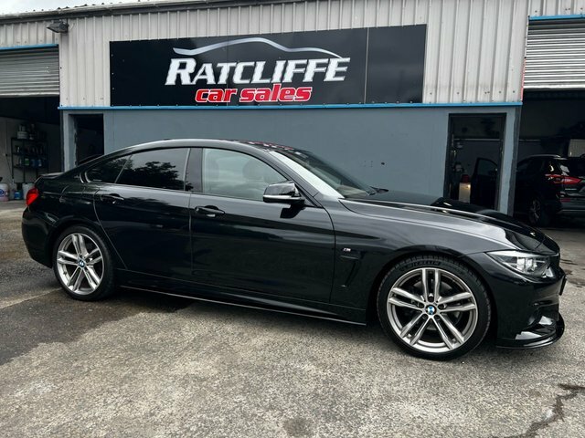 BMW 4 Series Gran Coupe Hatchback Black #2