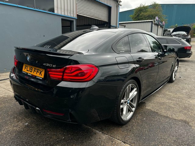BMW 4 Series Gran Coupe Hatchback Black #3