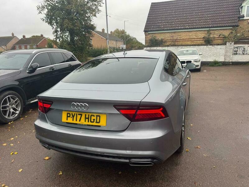 Audi A7 2017 3.0 Tdi V6 Black Edition Sportback Grey #12