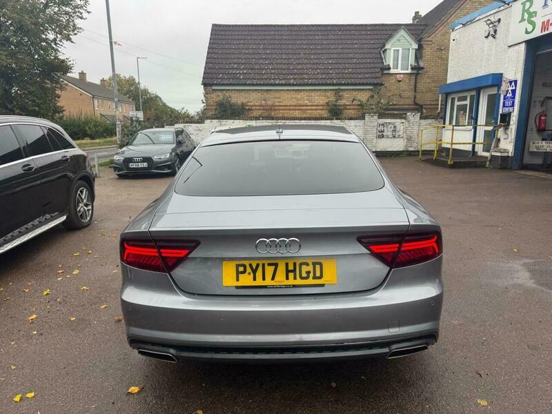 Audi A7 2017 3.0 Tdi V6 Black Edition Sportback Grey #13