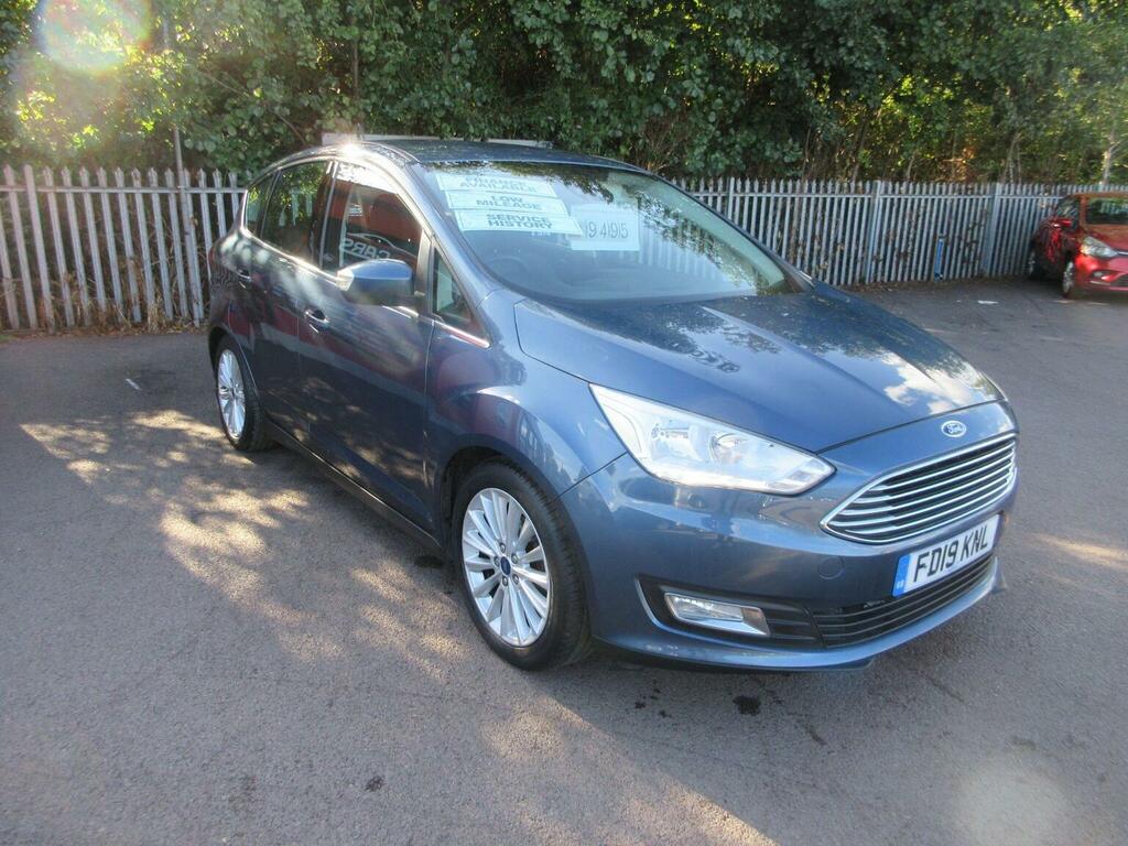 Ford C-Max Mpv 1.0T Ecoboost Gpf Titanium Euro 6 Ss 2 Blue
