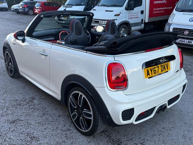 Mini Convertible John Cooper Works White #3