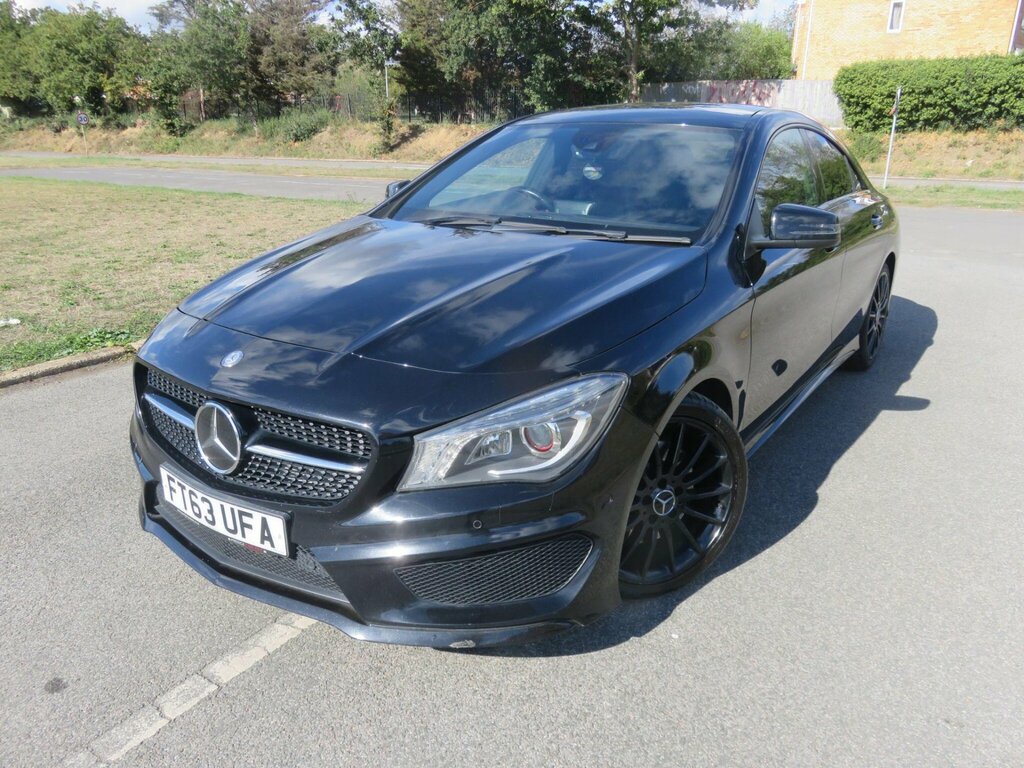 Mercedes-Benz CLA Class 2.1 Cla220 Cdi Amg Sport Coupe 7G-dct Euro 6 Ss Black