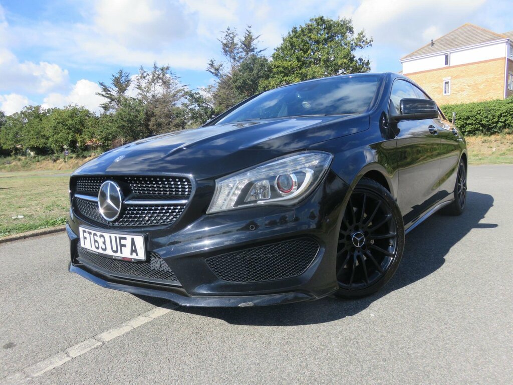 Mercedes-Benz CLA Class 2.1 Cla220 Cdi Amg Sport Coupe 7G-dct Euro 6 Ss Black #2
