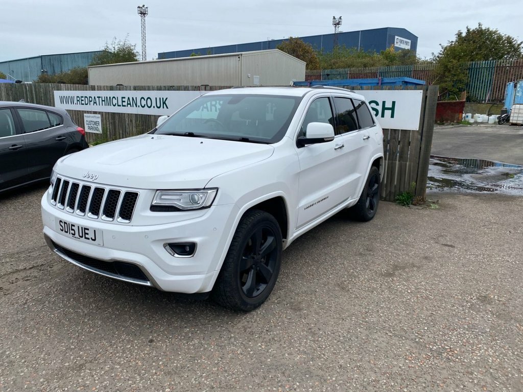 Jeep Grand Cherokee 3L Overland White #3