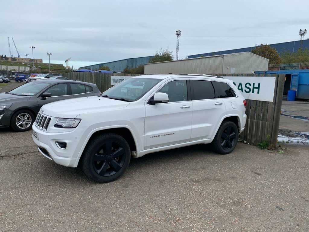 Jeep Grand Cherokee 3L Overland White #4