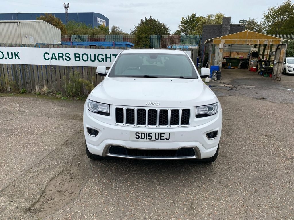 Jeep Grand Cherokee 3L Overland White #2