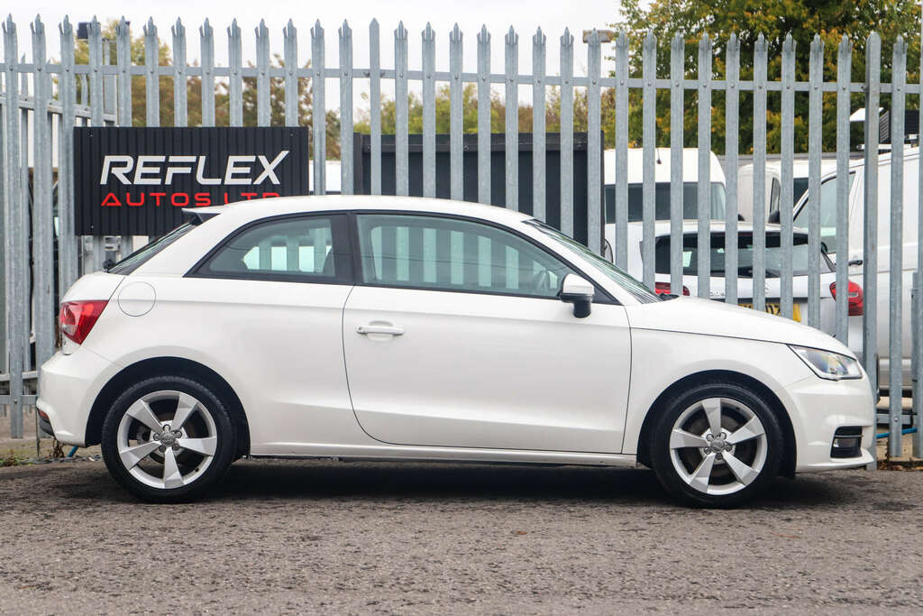Audi A1 1.4 A1 Sport Tfsi White #6