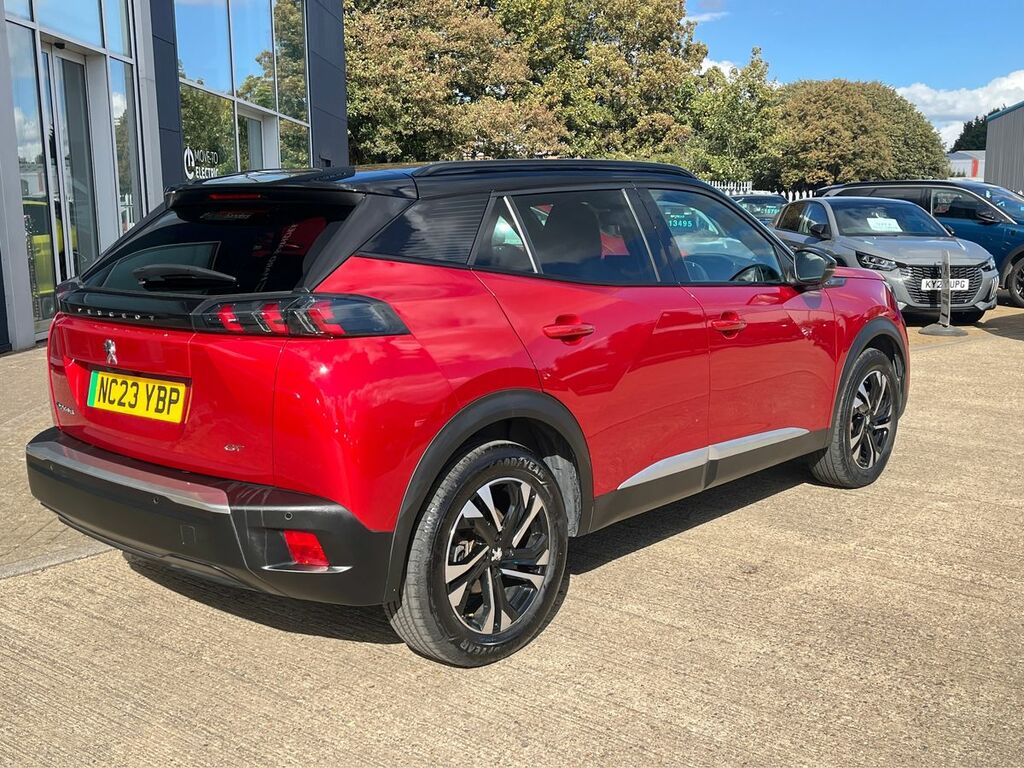 Peugeot e-2008 50Kwh Gt Suv 7Kw Charger 136 Red #3