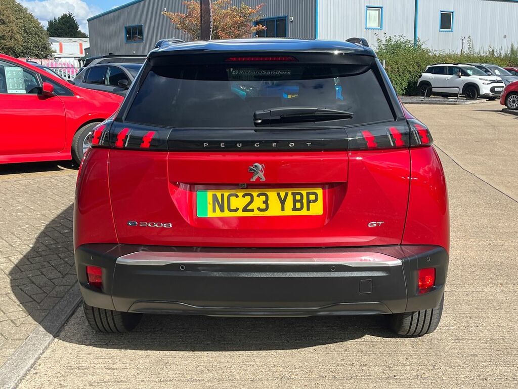 Peugeot e-2008 50Kwh Gt Suv 7Kw Charger 136 Red #4