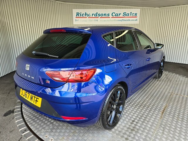 Seat Leon 1.4 Tsi Fr Technology Hatchback Blue #3