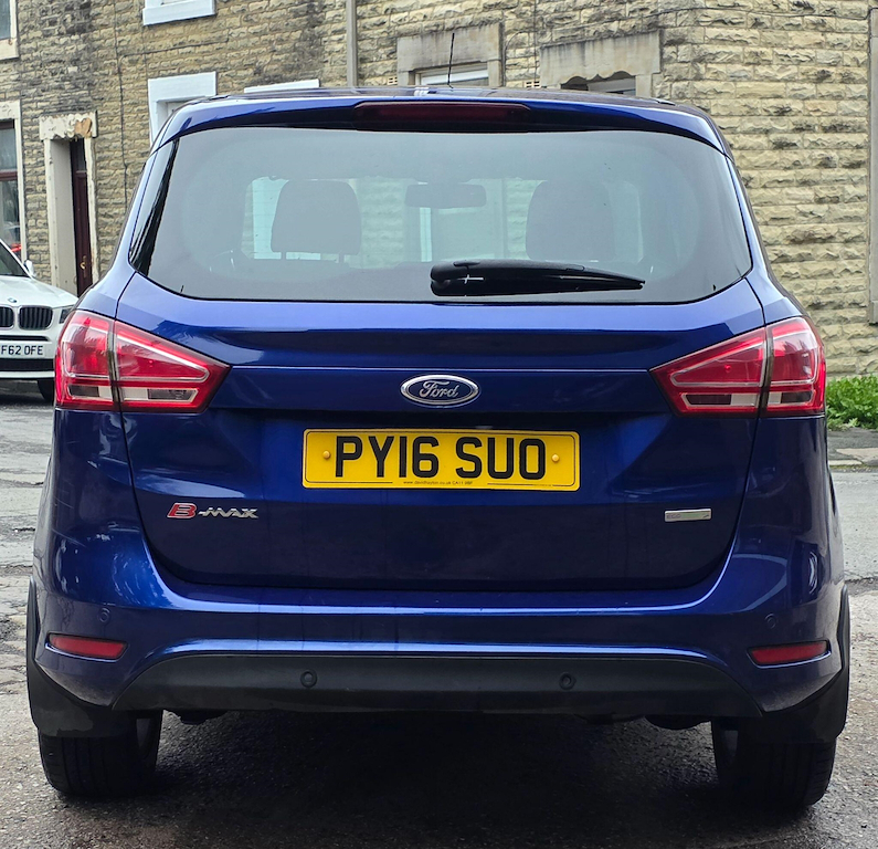 Ford B-Max 1.0T Ecoboost Titanium Euro 5 PY16SUO Blue #6