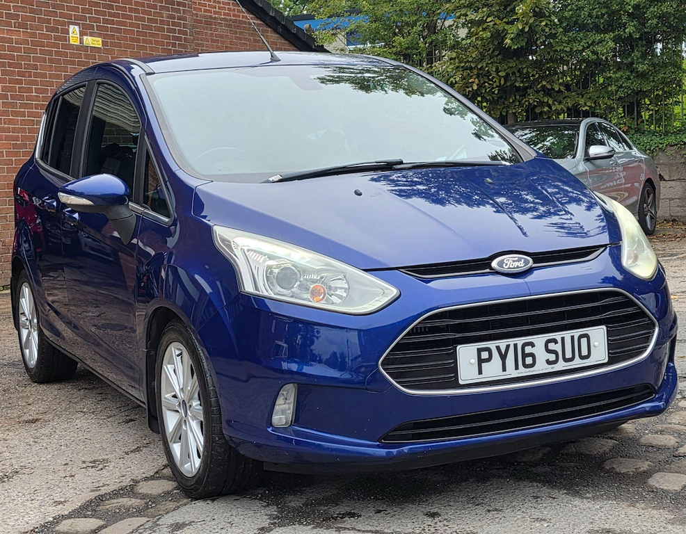 Ford B-Max 1.0T Ecoboost Titanium Euro 5 PY16SUO Blue
