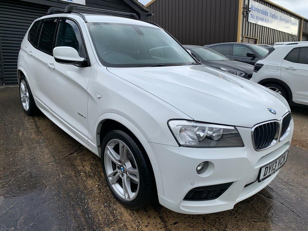 BMW X3 18D M Sport Sdrive Euro 5 Ss White #3