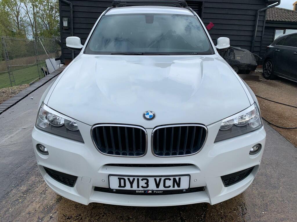 BMW X3 18D M Sport Sdrive Euro 5 Ss White #2